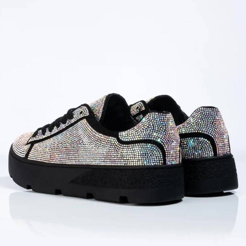 𝙇𝙖𝙨𝙩 𝙎𝙞𝙯 6 💎🎥Diamante Embellished Platfrm - Picture 10 of 14